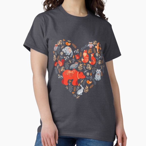 Item preview, Fairy-tale forest. Fox, bear, raccoon, owls, rabbits, flowers and herbs on a blue background. designed and sold by Skaska.
