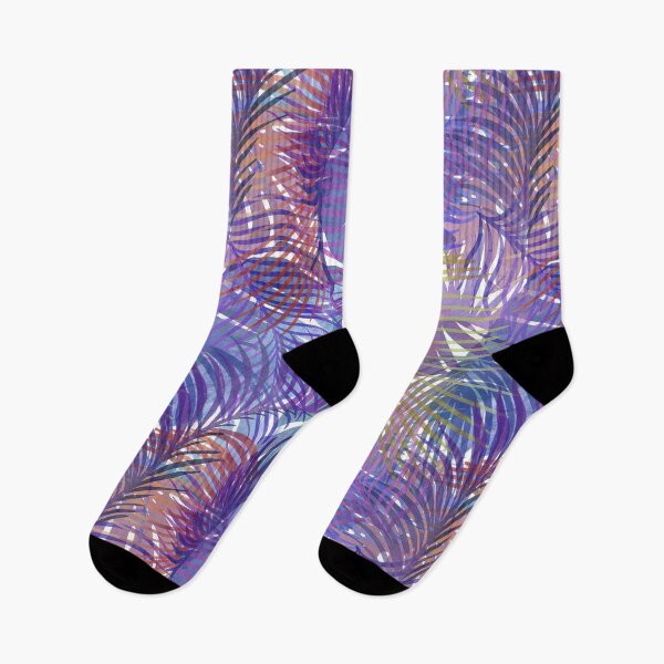 Item preview, Tropical palm leaves water color summer print designed and sold by likapix.