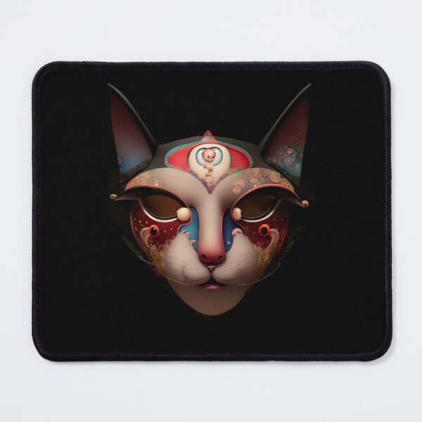 Item preview, Mystic Masquerade Cat designed and sold by GorinART.