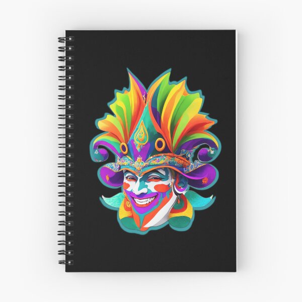 Item preview, Cunning Harlequin with Colored Pompous Hat designed and sold by Ridiculam Toga.