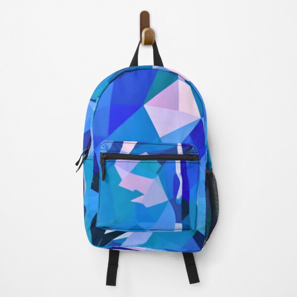 Item preview, Sapphire Kaleidoscope: Elevating Aesthetics with Dynamic Blue Triangle Gradients designed and sold by NestaStore.