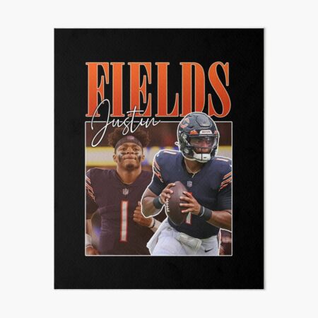 Vqtshirt - Justin Fields Bears Nflpa Pullover Hoodie by