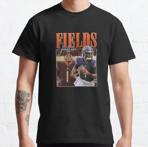 Vqtshirt - Justin Fields Bears Nflpa Pullover Hoodie by