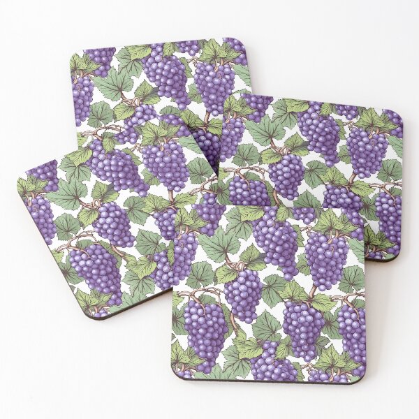 Item preview, Wine Grapes, Fall Season designed and sold by Hibiskusmond.