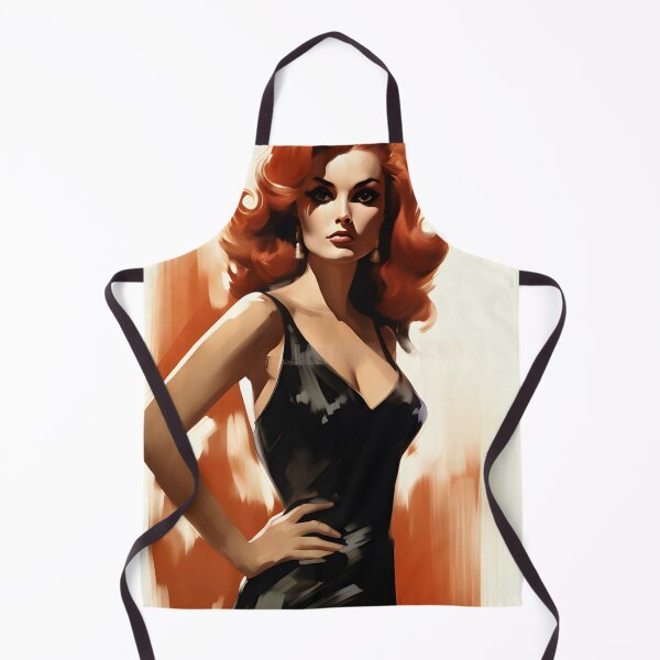 Item preview, Smokin' Redhead (Pulp Style Poster) designed and sold by PULPYFICTIONS.