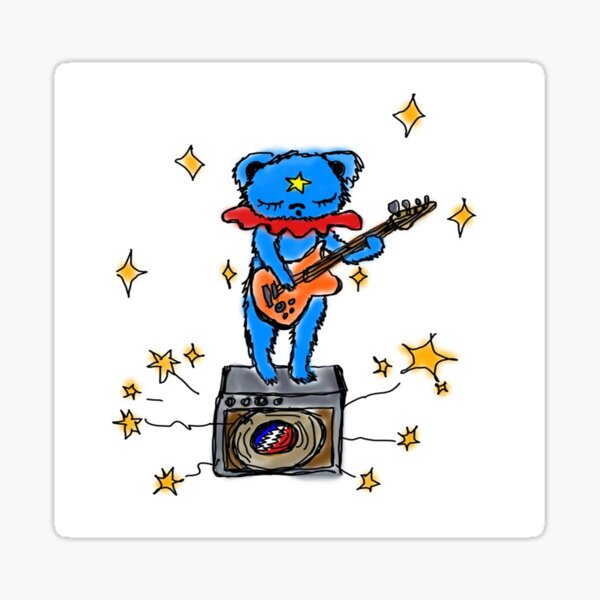 Dancing Bears Mini Sticker (Free Gift)