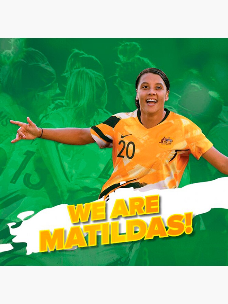 MATILDAS AUSTRALIA 2023 WORLD CUP GO TILLIES Classic T-Shirt Sticker for  Sale by Katrina arts