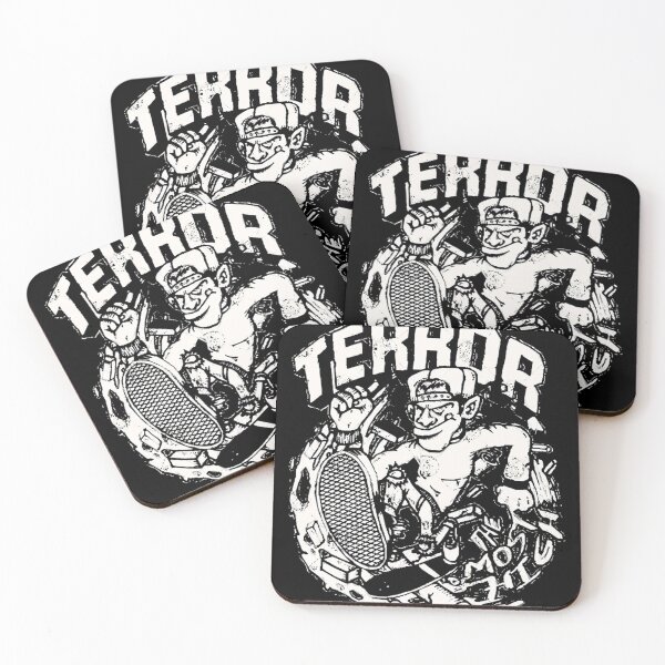 Item preview, Banda de terror vintage Póster designed and sold by AgelessHenson88.