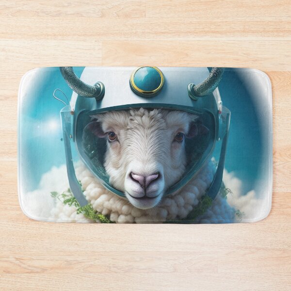 Item preview, Atmospheric graphic of a sheep in space designed and sold by twisted-dot.