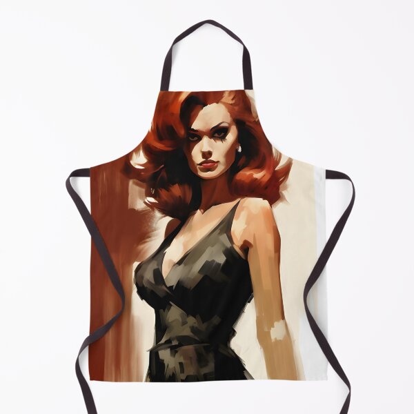 Item preview, Smokin' Redhead (Pulp Style Poster) designed and sold by PULPYFICTIONS.