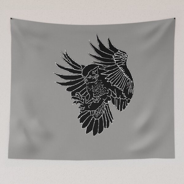 Item preview, Owl In Flight owle designed and sold by 4rpixs.