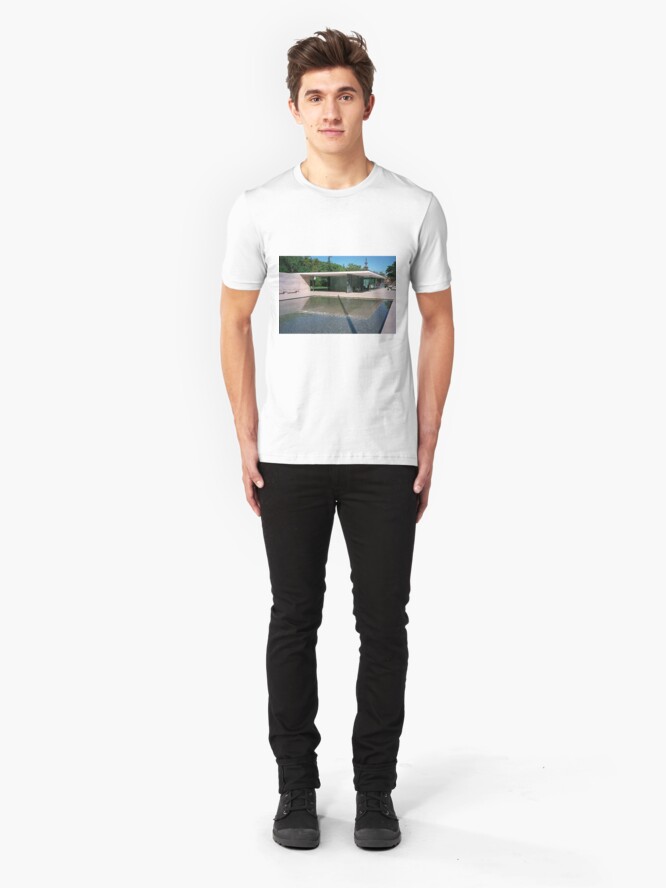 Alternate view of Barcelona Pavillion Slim Fit T-Shirt