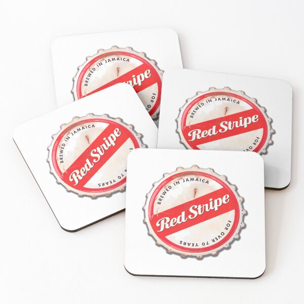 Item preview, Red Stripe Bottle Cap   	 designed and sold by caenpparpdp30.
