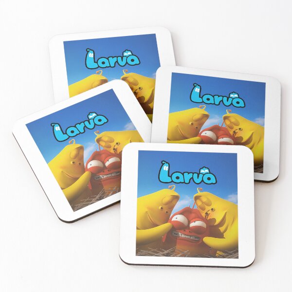 Item preview, Threelarp Red Yellow Larva also known as Larvae TV and friends Larva Cartoon Comedy 1 2 3 4 designed and sold by Modejumpers.