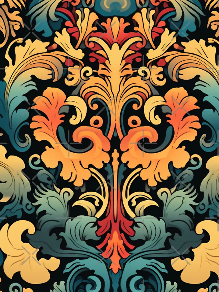 Thumbnail 5 of 5, iPhone Case, Colorful Reverse Antique Pattern designed and sold by Myra365Art.
