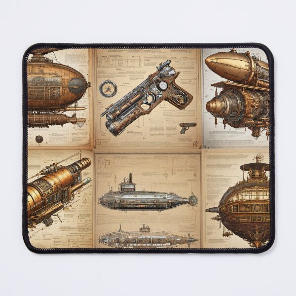 Item preview, Steampunk Mini Collage 1 designed and sold by FeatheredWolf.