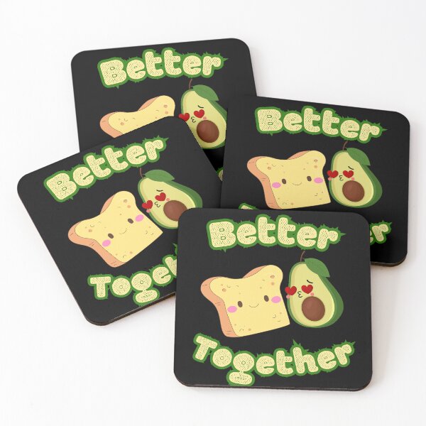 Artikelvorschau, Avocado-Toast schmeckt zusammen besser entworfen und verkauft von ArtisShops.
