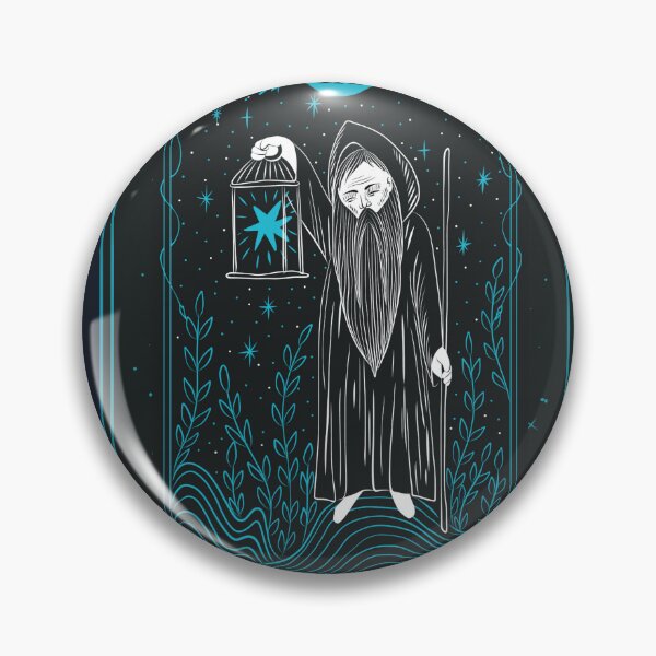 Item preview, The Hermit Tarot Card designed and sold by soulfulprintss8.