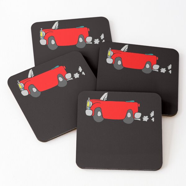 Item preview, cute funny cartoon car  designed and sold by DONNIELATOR.
