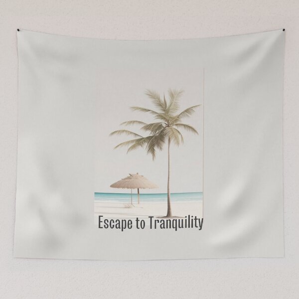 Item preview, Discover Coastal Tranquility: Serene Beach Art for a Relaxing Escape designed and sold by InspireHubWear.