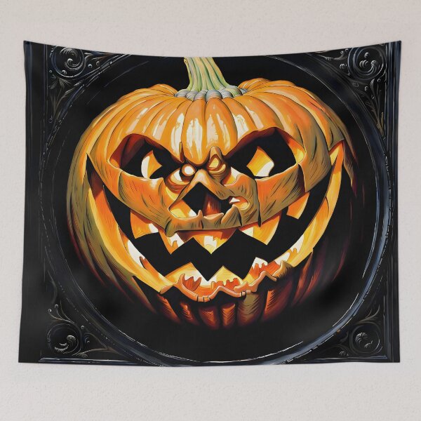 Item preview, Gnarly Jack-O-Lantern designed and sold by DiscoGypsyFish.