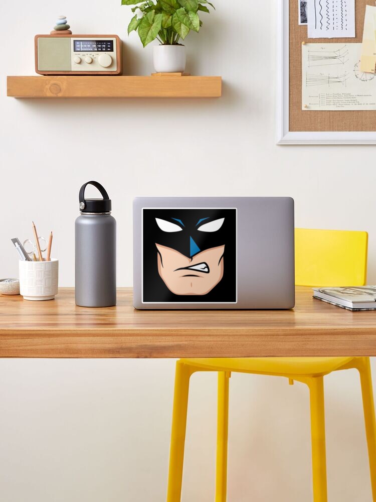 Batman Face Decoration Sticker - Sticker Mania