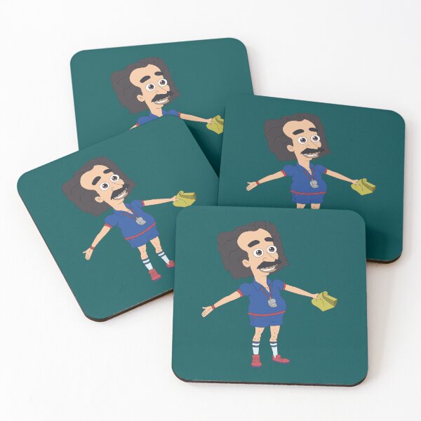 Item preview, Coach Steve with Lunch bag - Big Mouth designed and sold by Bormatorja.