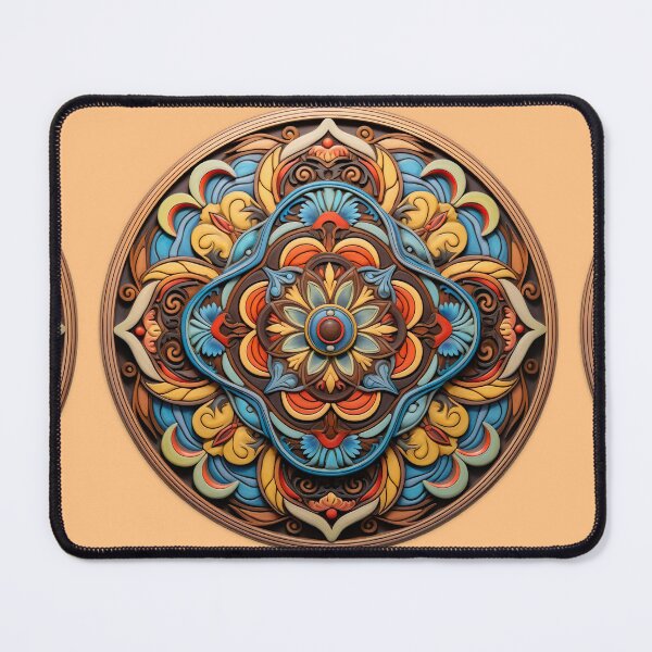 Item preview, Modern summery design reminiscent of traditional mandalas designed and sold by Pflugart.