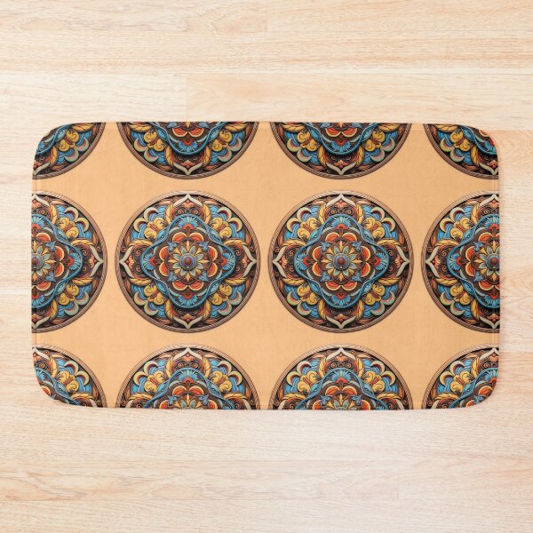 Item preview, Modern summery design reminiscent of traditional mandalas designed and sold by Pflugart.