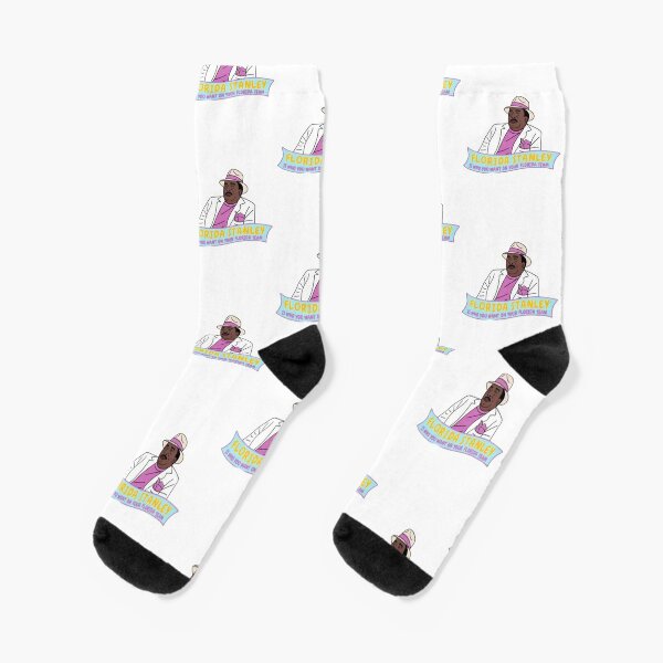 Stanley Hudson Basketball Socks Funny Socks Crazy Socks Meme Socks Dress  Socks 