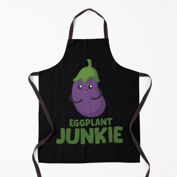 Item preview, Eggplant Junkie Eggplant Cartoon Cute designed and sold by mgmifmrd10.