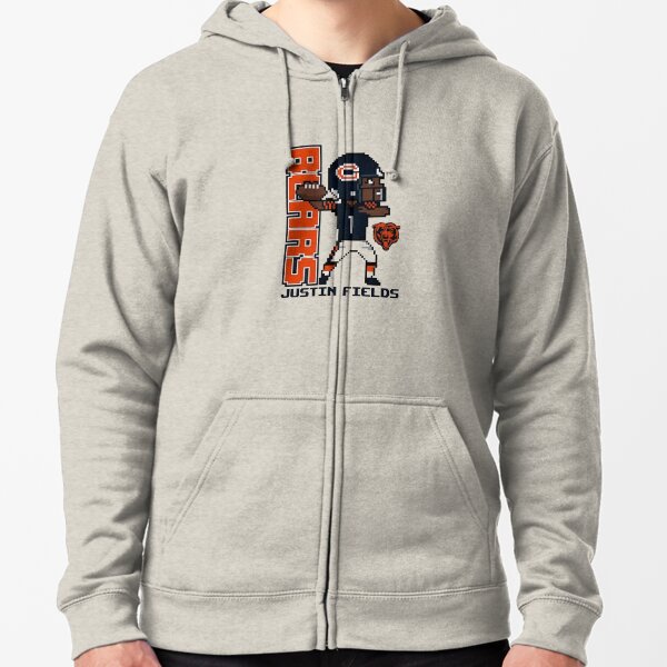 Vqtshirt - Justin Fields Bears Nflpa Pullover Hoodie by