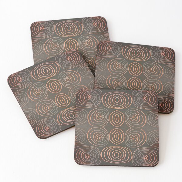 Item preview, Spiralled Circles Photo Pattern designed and sold by vallisrowe.