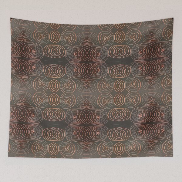 Item preview, Spiralled Circles Photo Pattern designed and sold by vallisrowe.