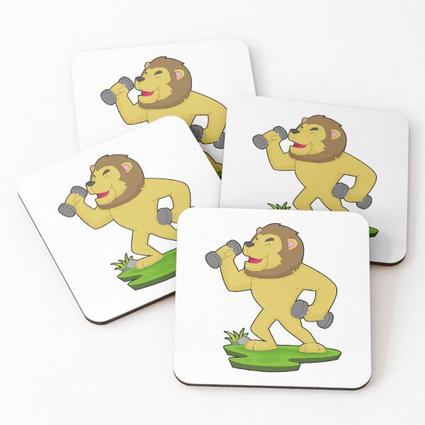 Item preview, Lion Bodybuilding Dumbbells designed and sold by Snabdesign84.