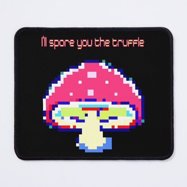 Item preview, Funny Mushroom Pun Pixel Art designed and sold by Puristock.