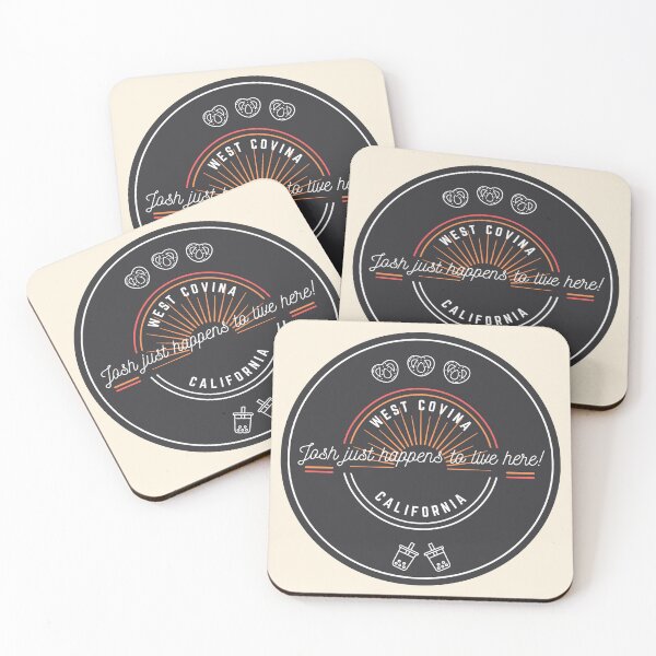 Item preview, West Covina sunset coaster designed and sold by Lucrezia Corti.