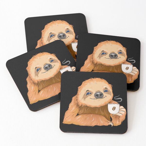 Item preview,  Funny Cute Coffee sloth espresso designed and sold by FRIDAE MUNDAE.