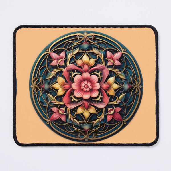 Item preview, Modern summery design reminiscent of traditional mandalas designed and sold by Pflugart.
