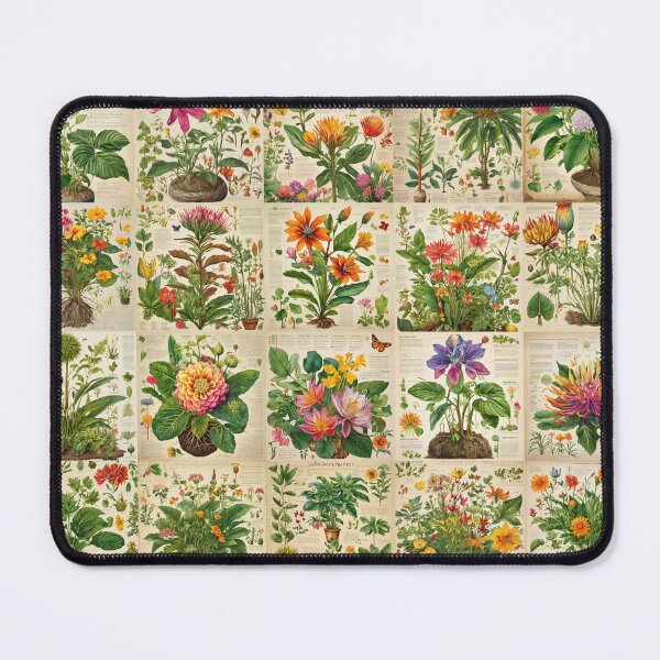 Item preview, Botanical Drawing Collage designed and sold by FeatheredWolf.