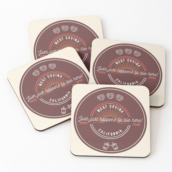 Item preview, West Covina sunset coaster designed and sold by Lucrezia Corti.