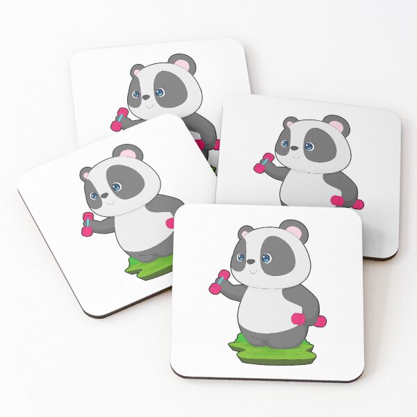 Item preview, Panda Fitness Dumbbells designed and sold by Snabdesign84.
