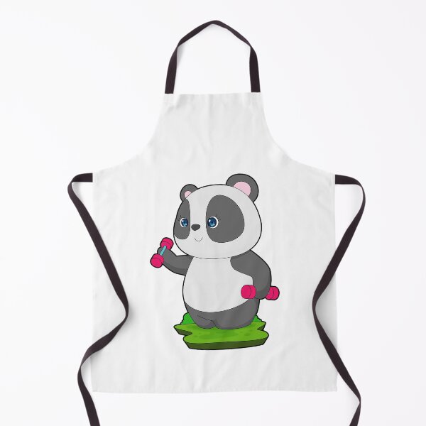 Item preview, Panda Bodybuilder Dumbbells Bodybuilding designed and sold by Snabdesign84.