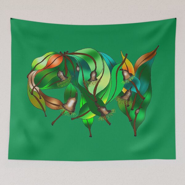 Item preview, Gum leave and Gum nuts designed and sold by davidfraser.