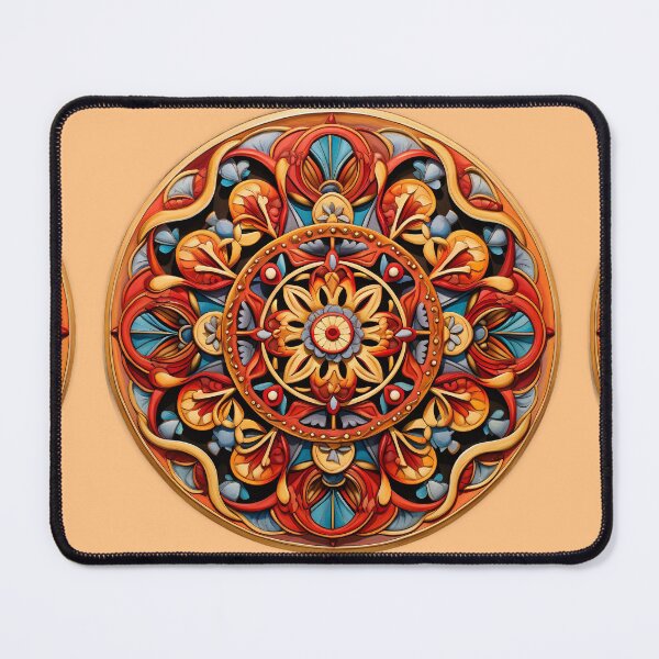 Item preview, Modern summery design reminiscent of traditional mandalas designed and sold by Pflugart.