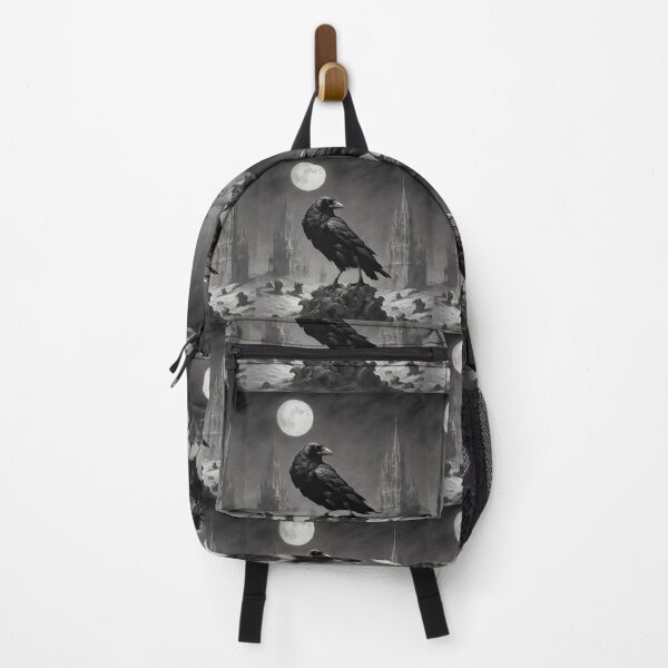 Item preview, The Raven Apocalyptic Gothic Art designed and sold by Ameiva-Apparel.