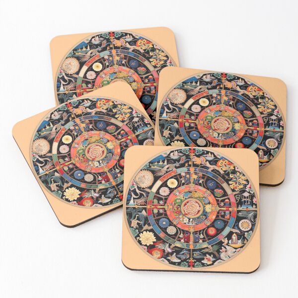 Item preview, Modern summery design reminiscent of traditional mandalas designed and sold by Pflugart.