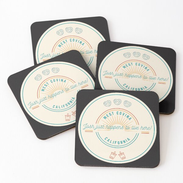 Item preview, West Covina sunset coaster designed and sold by Lucrezia Corti.