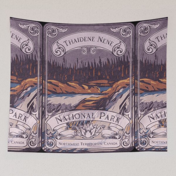 Item preview, Thaidene Nene National Park Canada Vintage designed and sold by JordanHolmes.