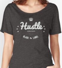 Hustle Athletics Black Label Women's Relaxed Fit T-Shirt